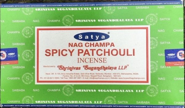 Incenso Bastoncini spicy patchouli