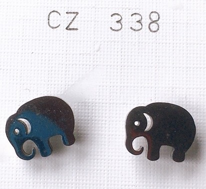 orecchini elefanti