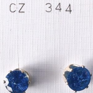 orecchini cristalli blu