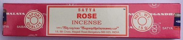 incenso Satya rose