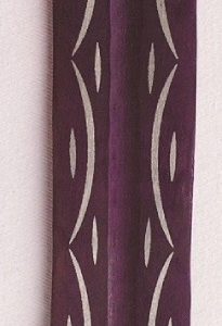 brucia incensi legno viola