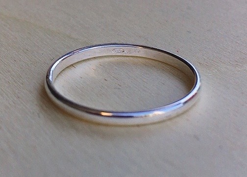 anello argento