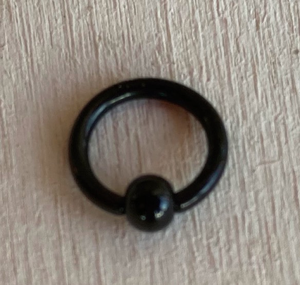 anello nipple nero