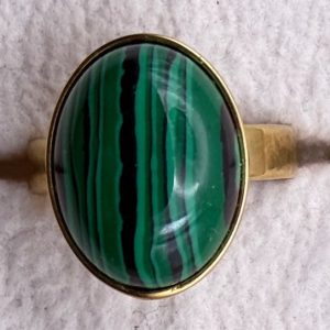 anello malachite