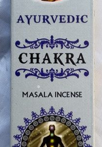 incenso Ayurvedic chakra