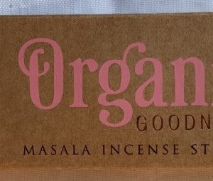incenso bastoncini organic