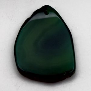 ciondolo agata liscia