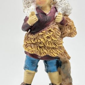 statuetta resina natale