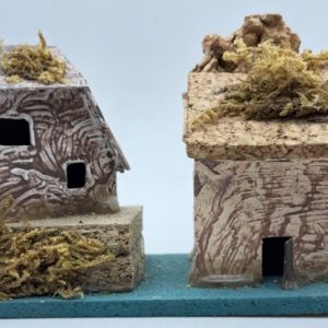 casetta vintage presepe