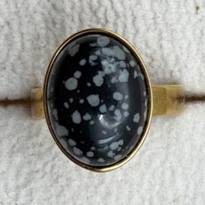 anello acciaio pietra