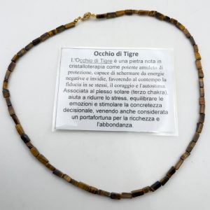 collana occhio di tigre