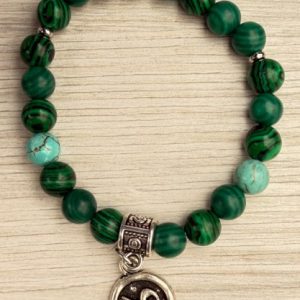 braccialetto malachite