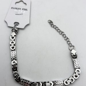 braccialetto acciaio inox