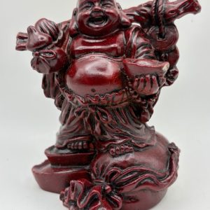 statua resina rossa