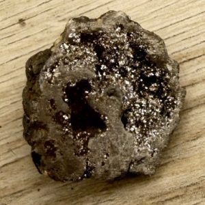 geode quarzo argento
