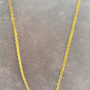 collana acciaio oro