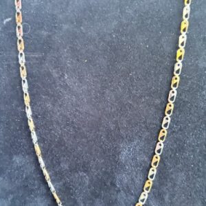 collana ovali bicolore