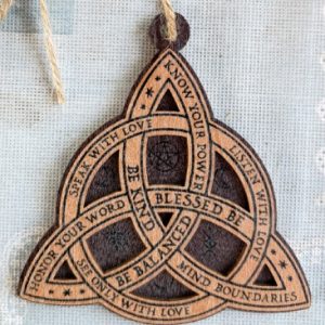 ciondolo triquetra