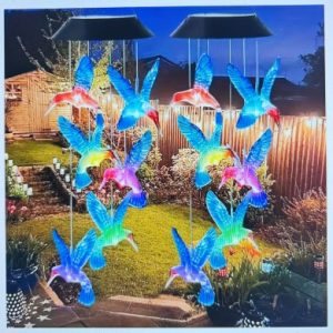 campana colibrì blu