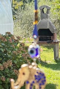 campana eolica blu