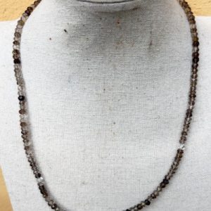 collana quarzo fumé